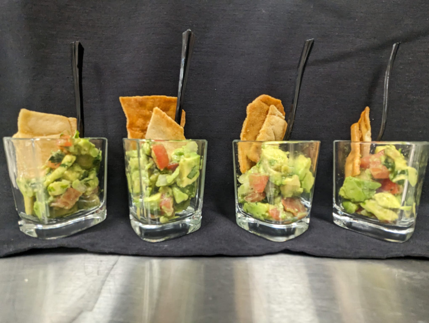 Guacamole Shooters with Pita Chips | 28 Portions