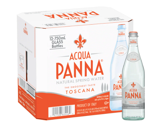 Aqua Panna Still Water  750ml bottle - Case of 12
